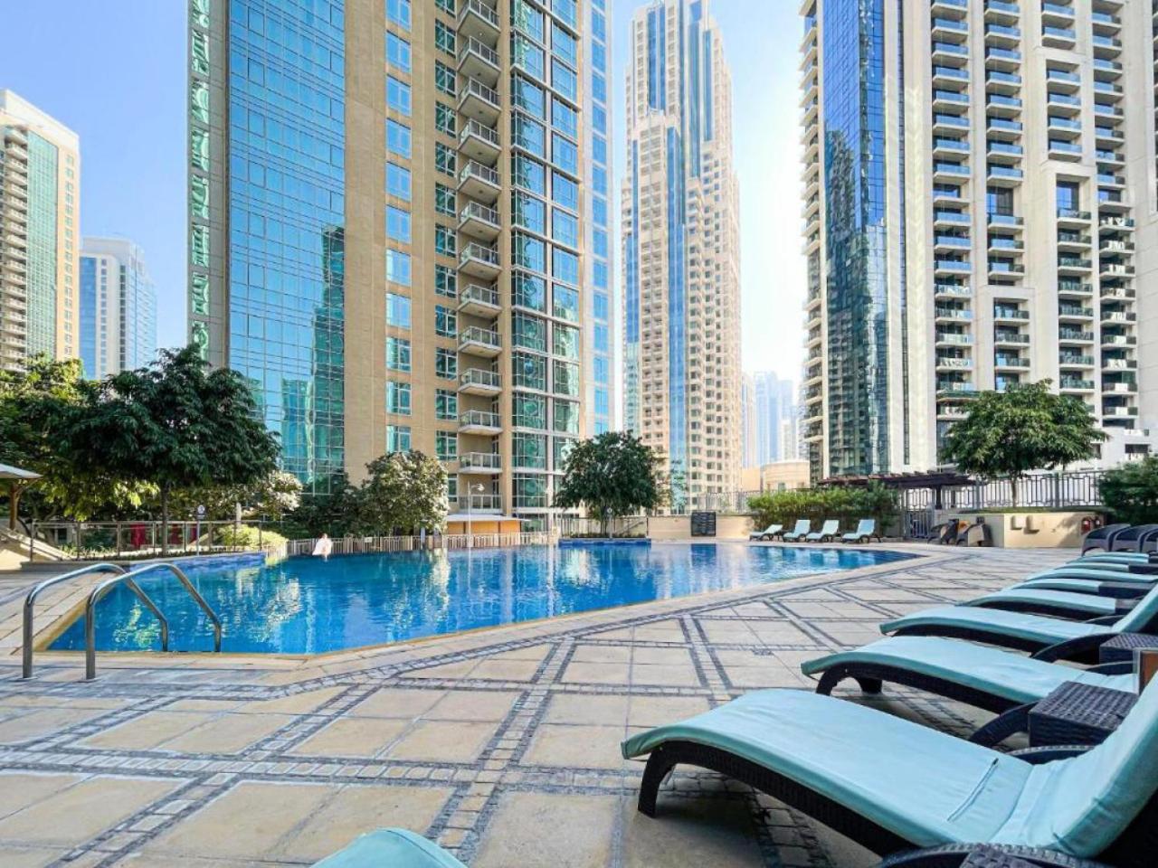 Cosy Studio In Business Bay With Luxury Pool Daire Dubai Dış mekan fotoğraf